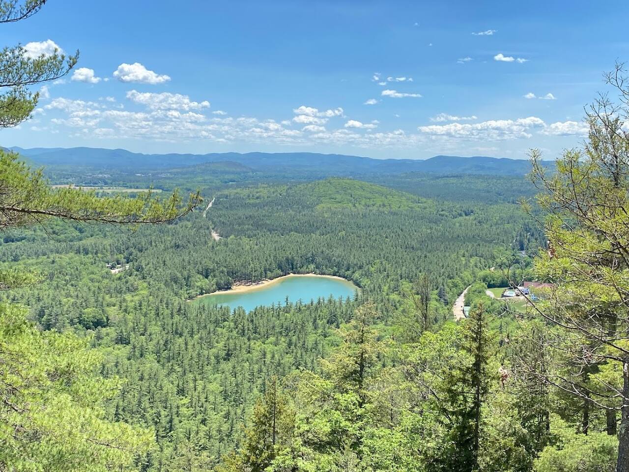 Cathedral Ledge Lookout located only 14 minutes from the house and a short hike! 