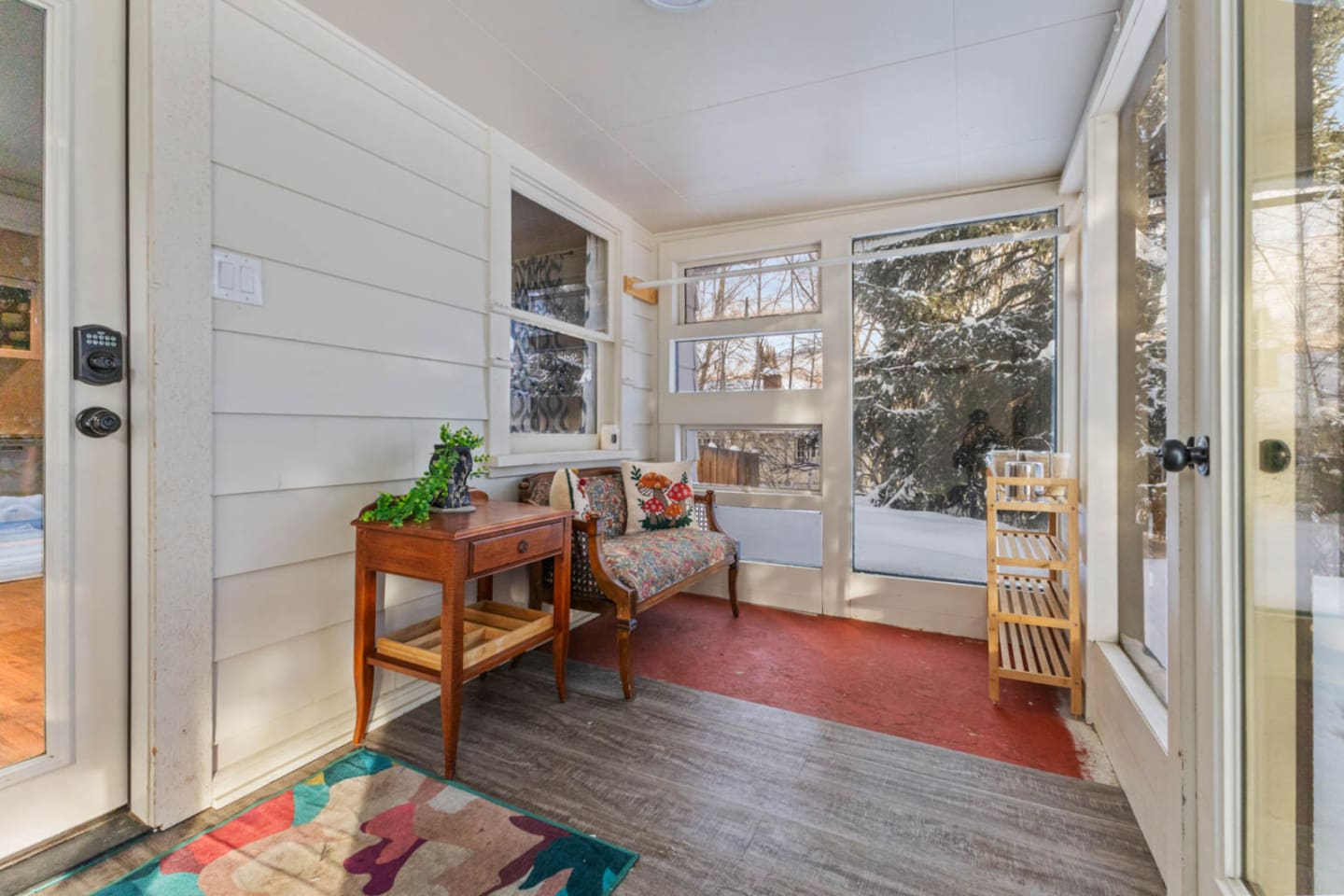 Exterior  Glassed-In Mudroom
