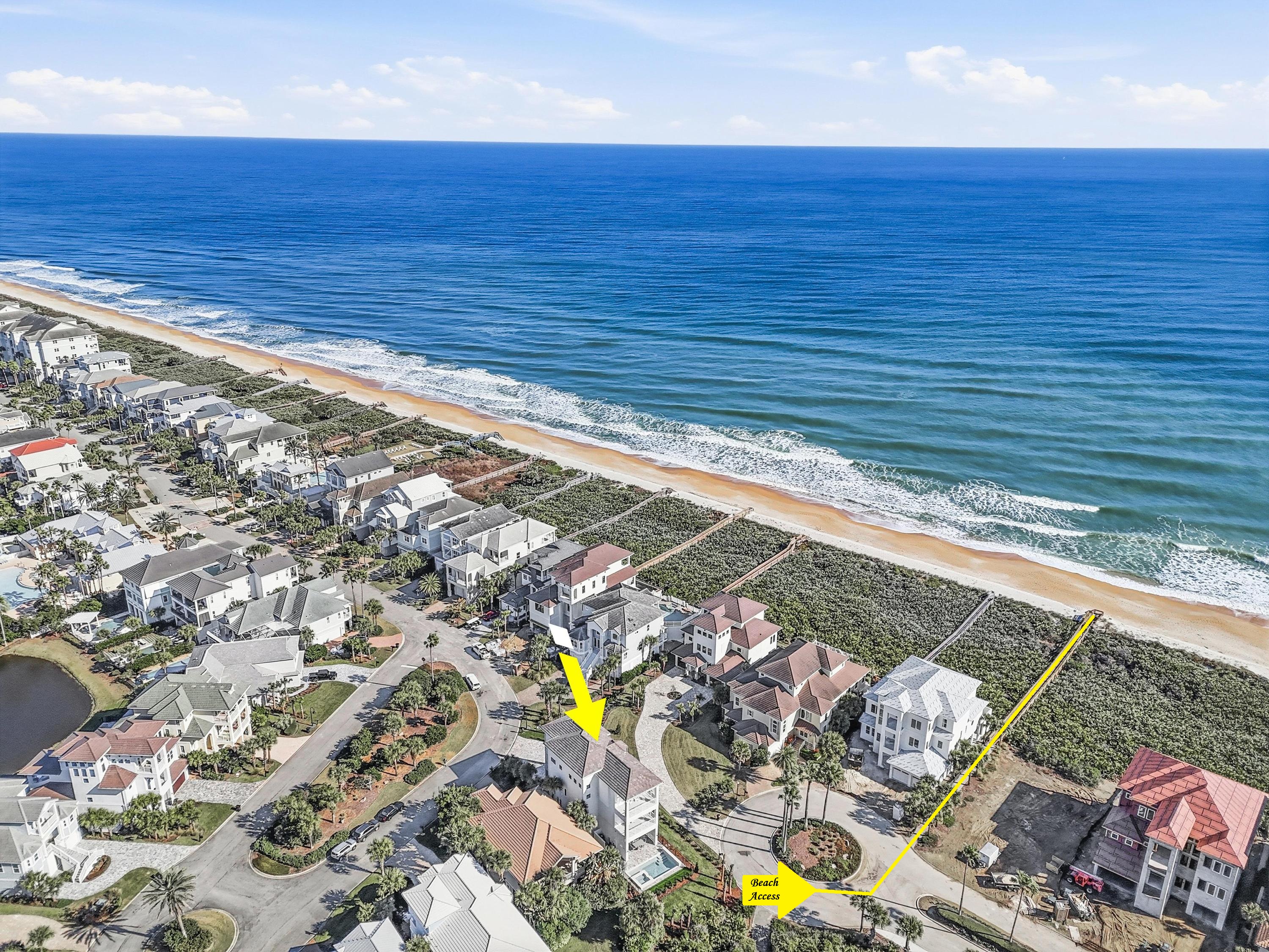 You’re not “near” the beach—you’re literally 10 seconds from it. Grab the kids, cross the dunes, and be toes-in-the-sand in just seconds. Then come home for pool time, dinner on the patio, and one more sunset walk before bed.
