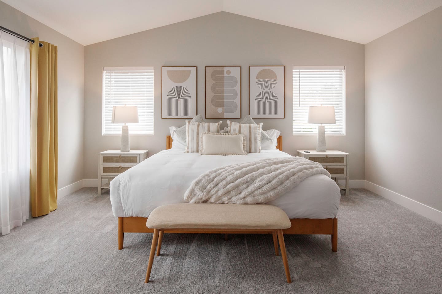 All of our sheets are hotel grade Egyptian cotton 400 thread count because great sleep matters while you are on vacation.