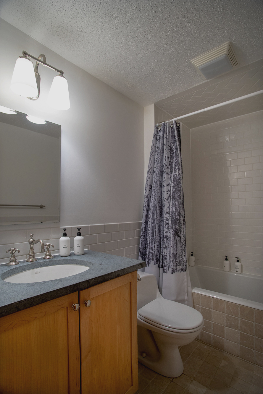 Spacious showers with great water pressure