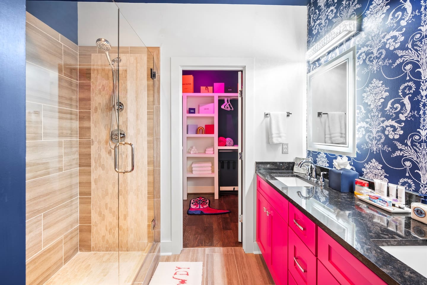Master Bath and Closet