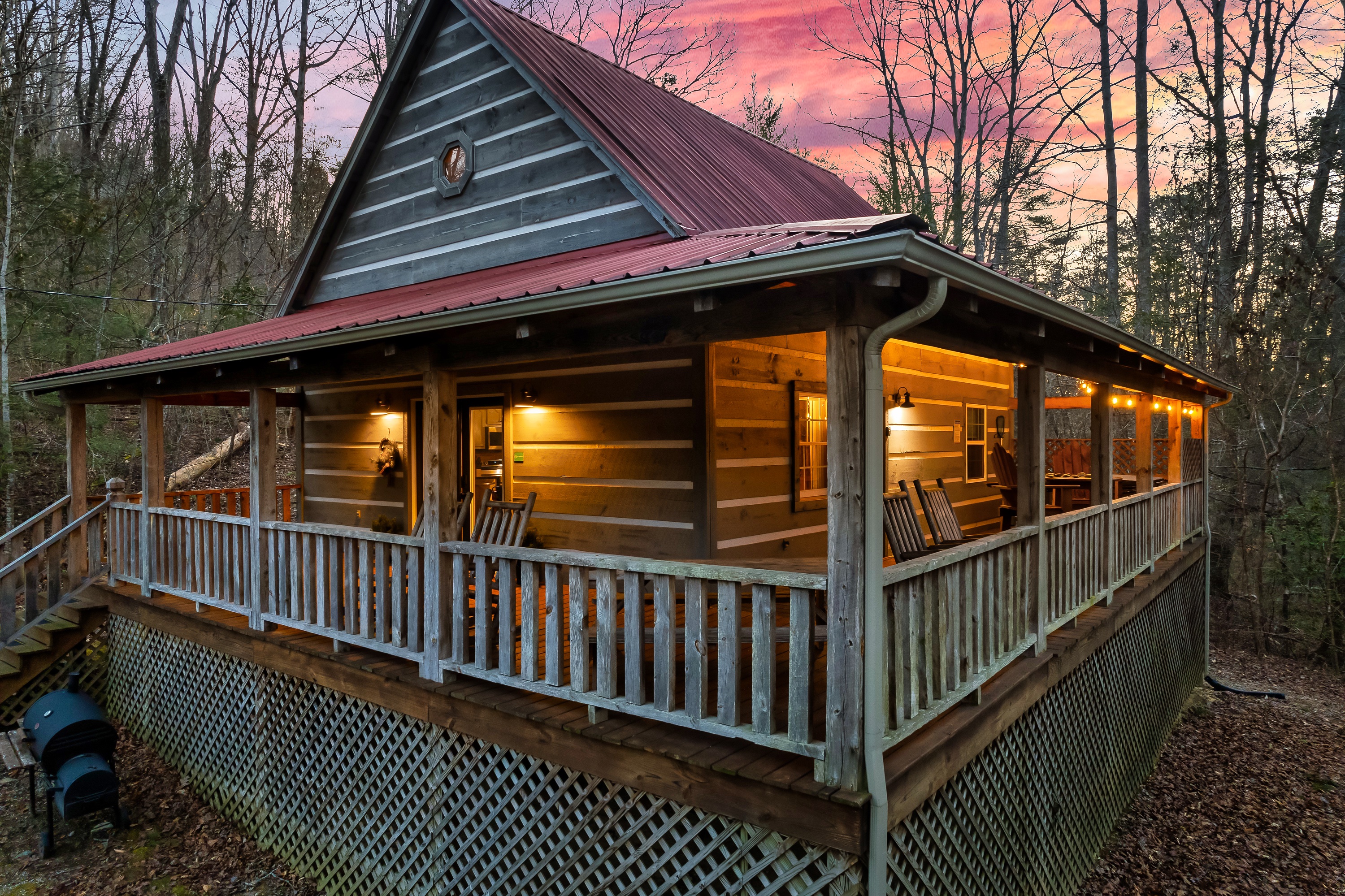 Sunset views hit different in the Smokies