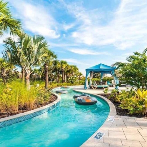 Float away on the lazy river