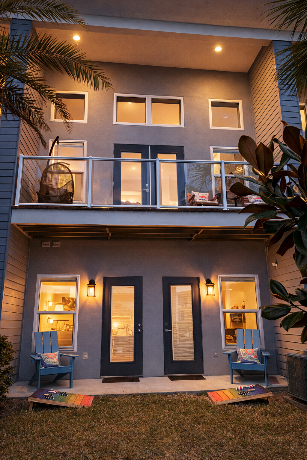 Exterior - Evening view