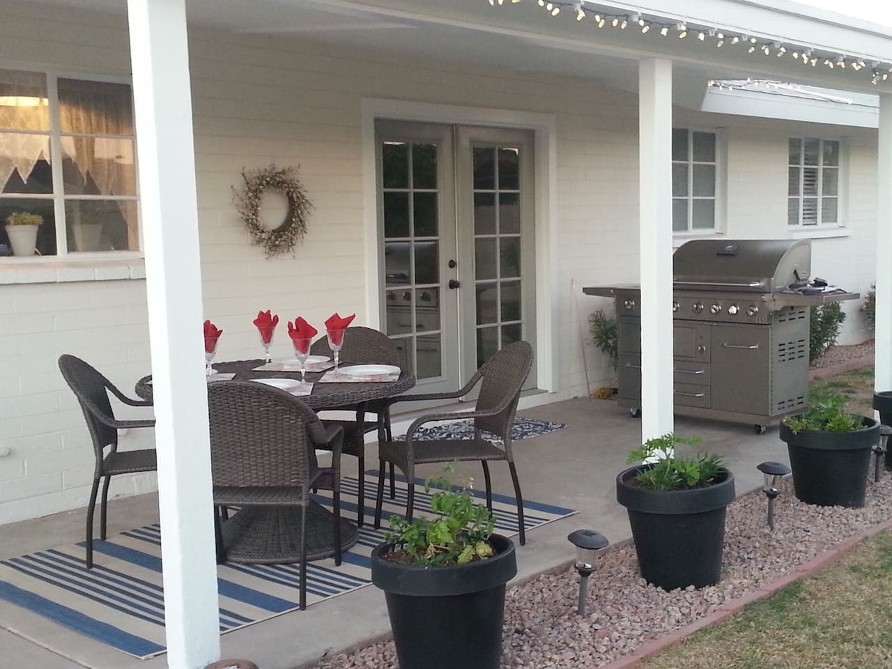 Cottage Back Patio & BBQ