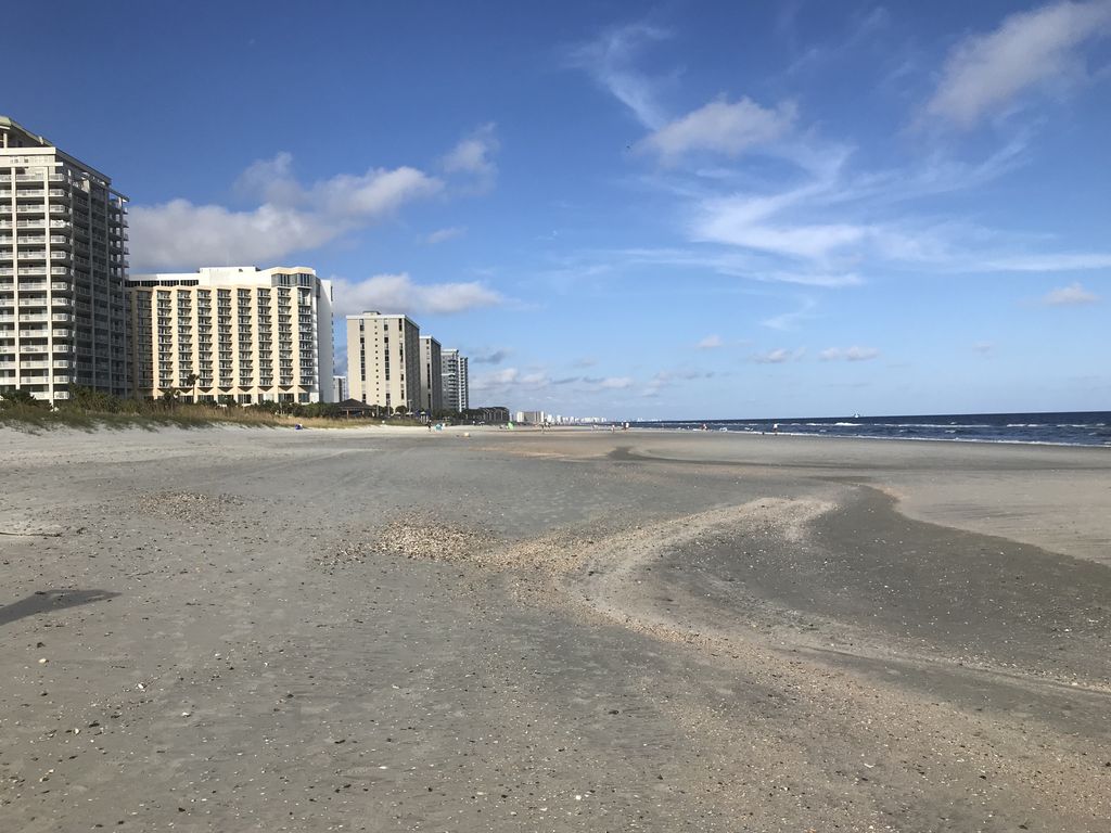 Wide beach