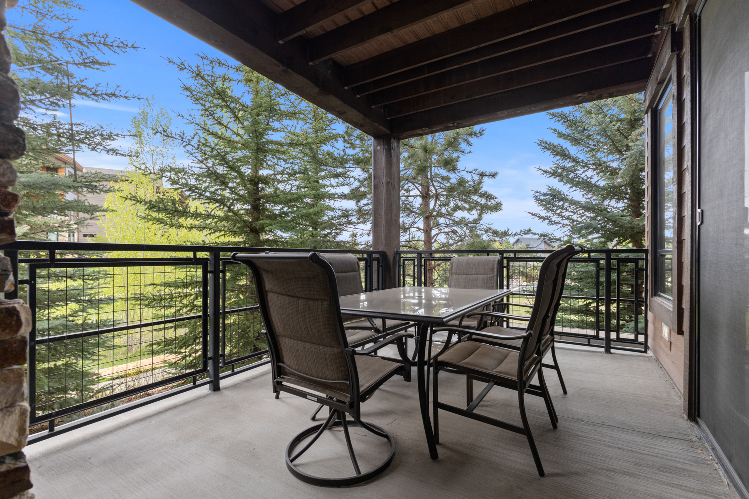 Private Deck off of Living Room