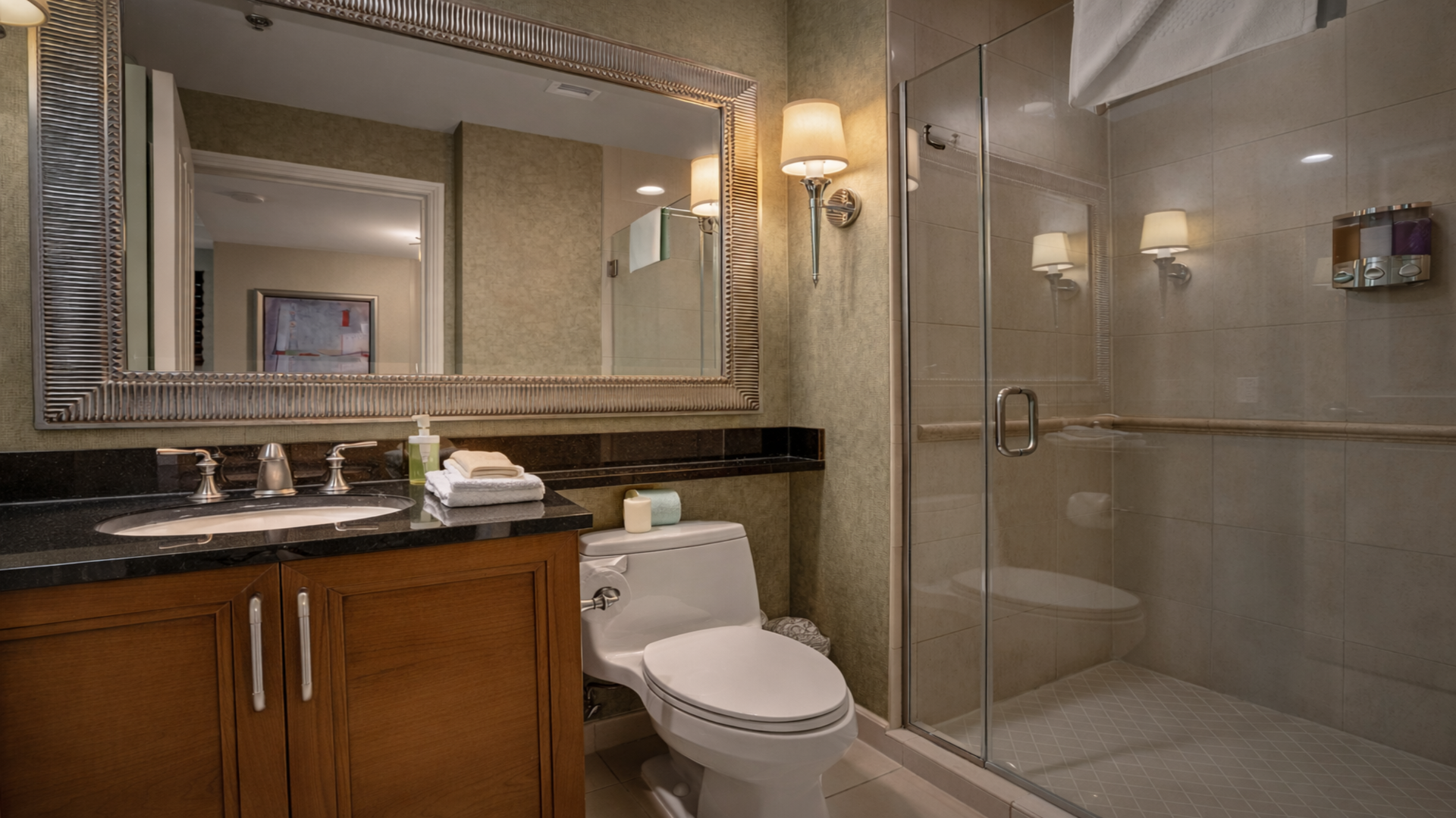 MGM Tower 2 · Unit 3202 — Bedroom · Strip Views
