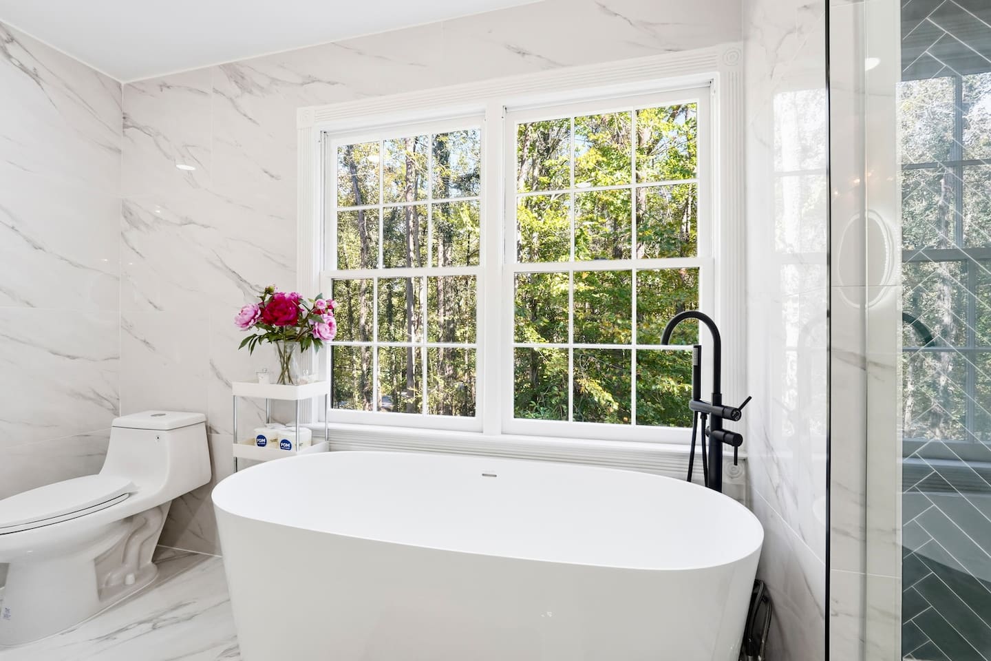 Private ensuite master bathroom for Bedroom #1.