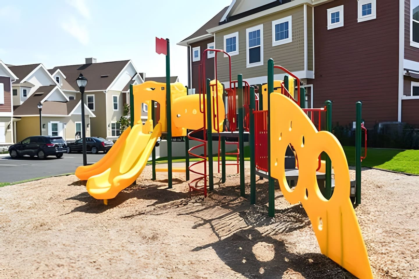 The little ones will love the playground!