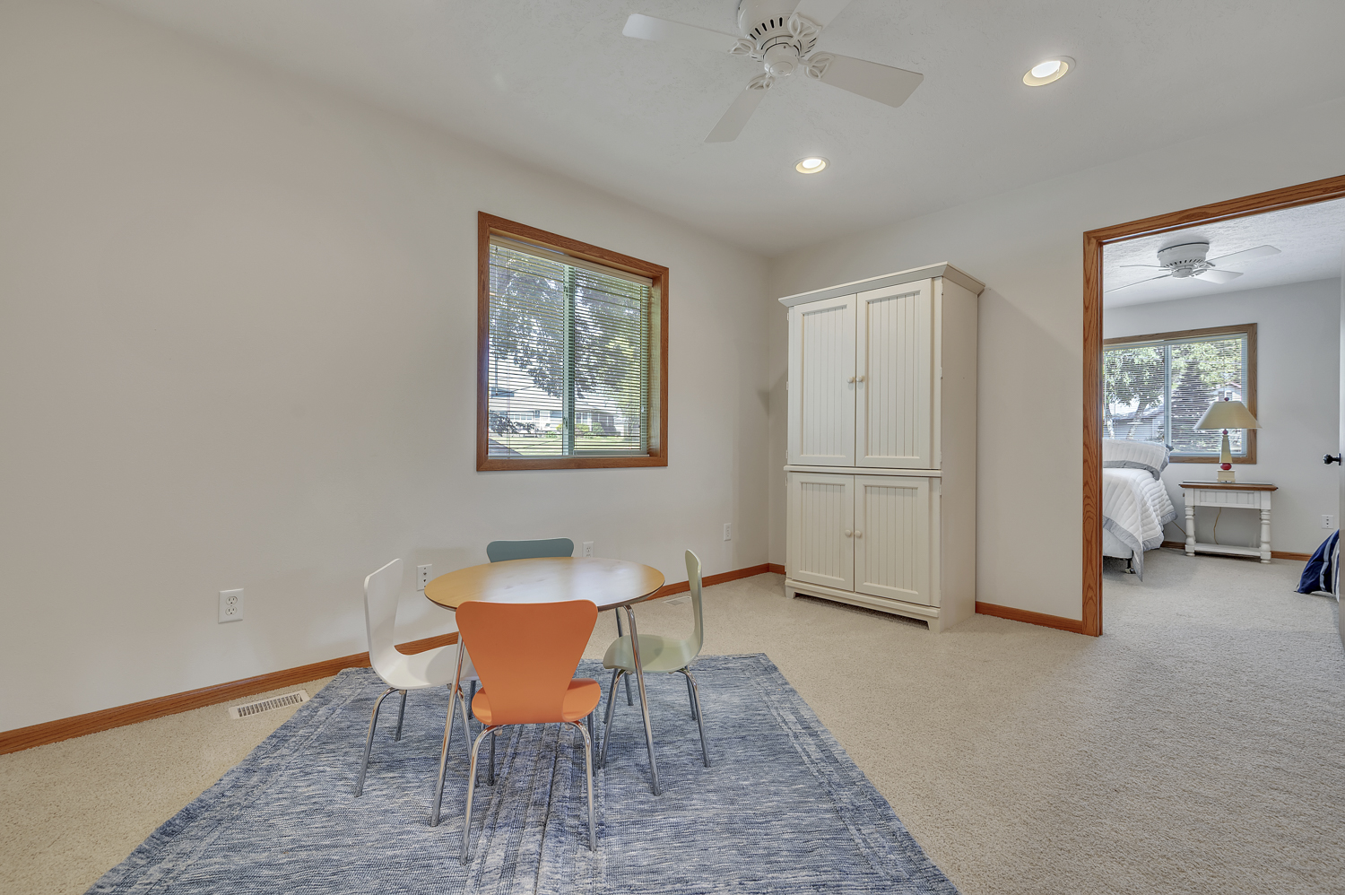 Upstairs landing with play area outside bedroom #1
