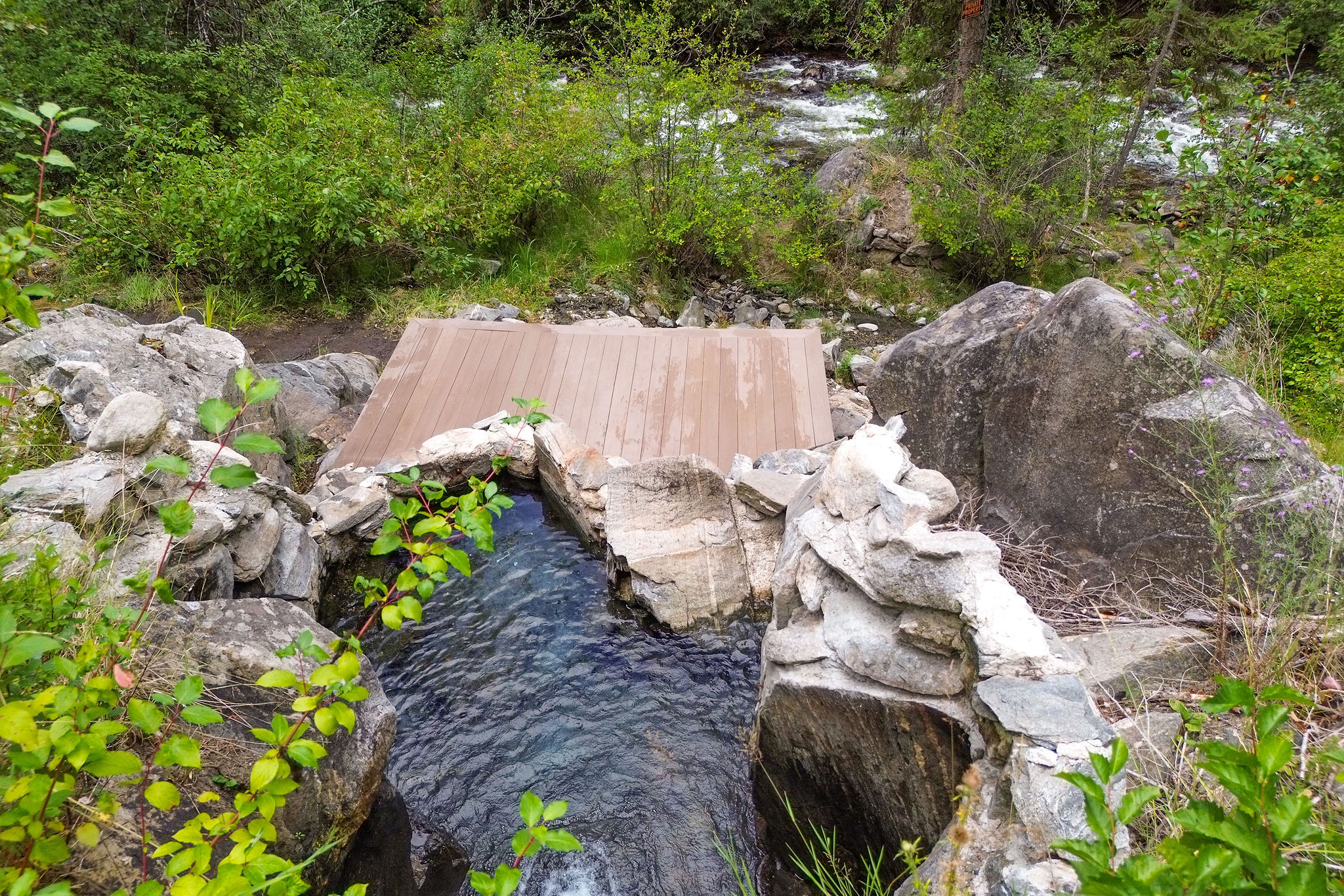 A completely private experience