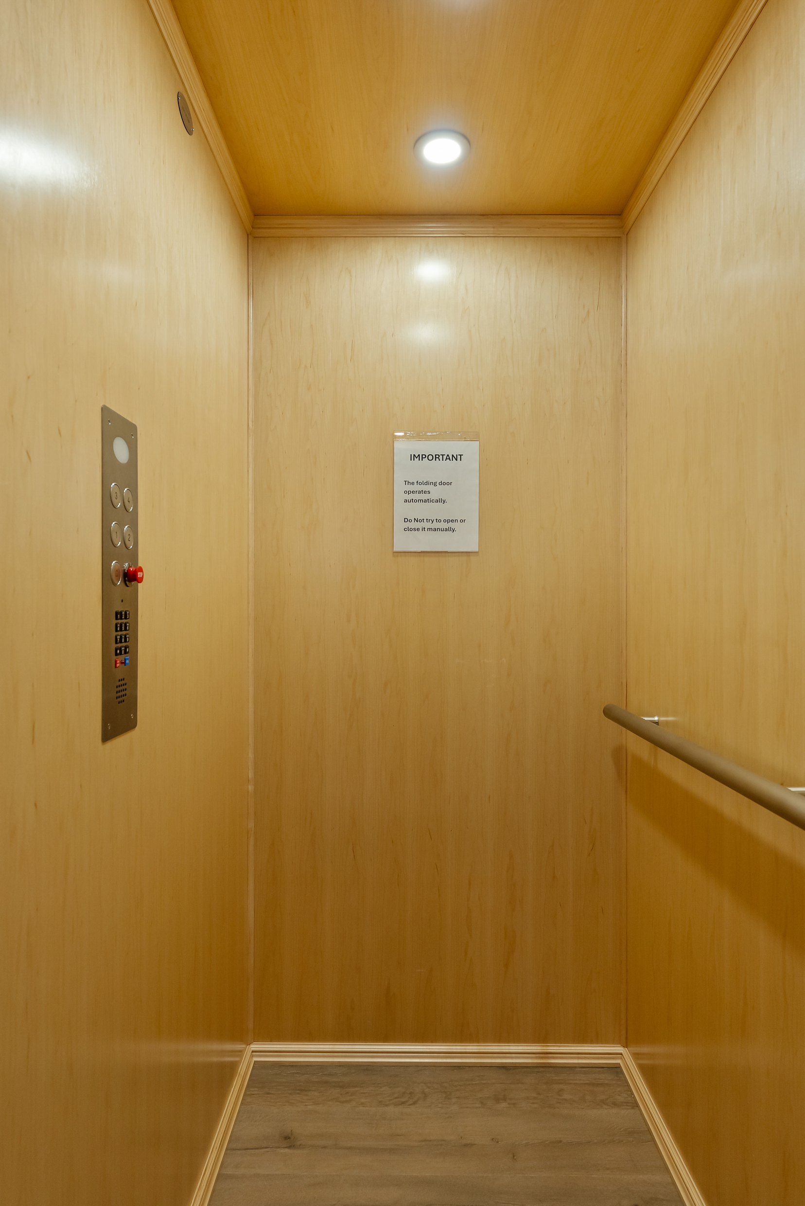 Private Elevator with Automatic Doors