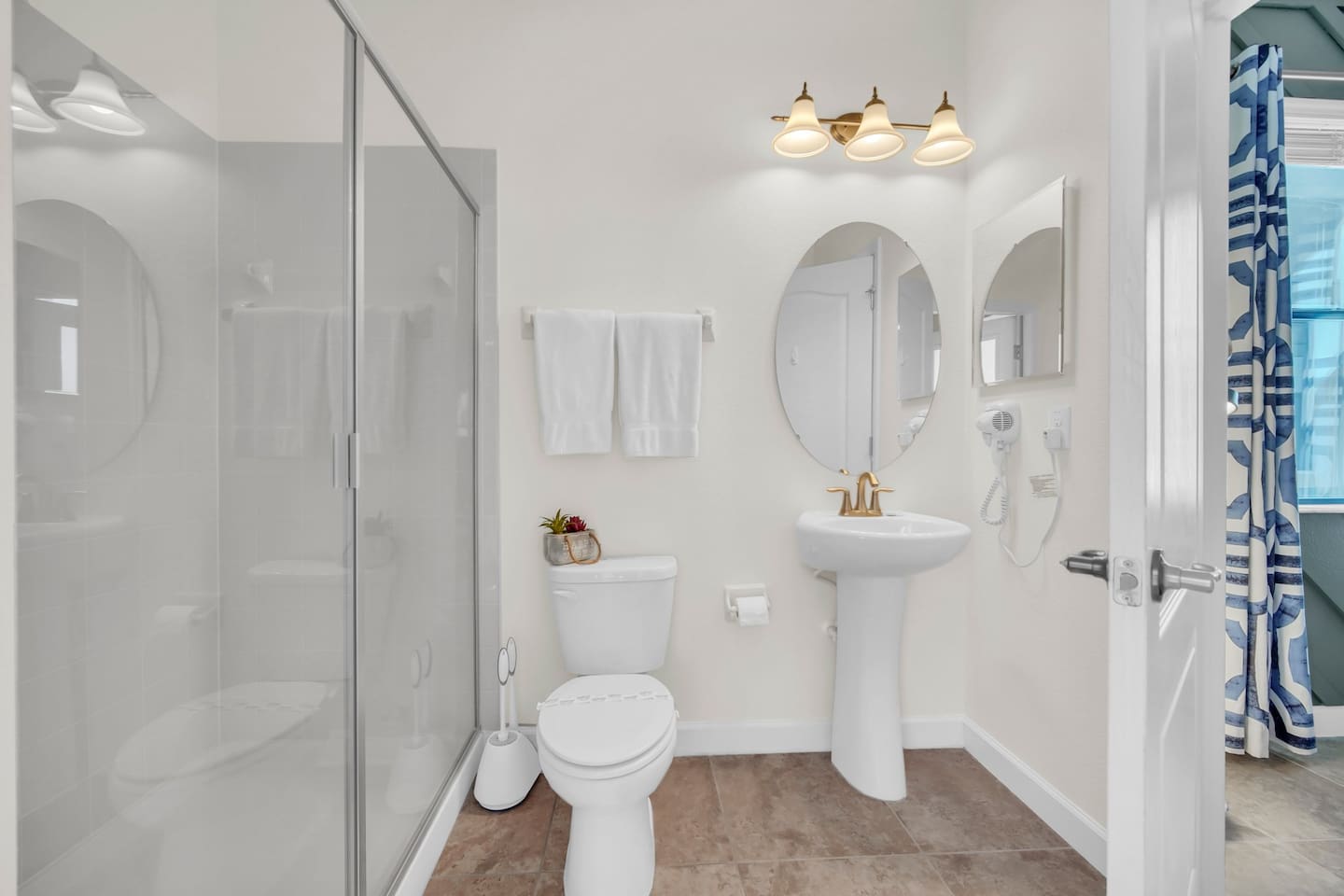 First Floor Full Bathroom with access to pool