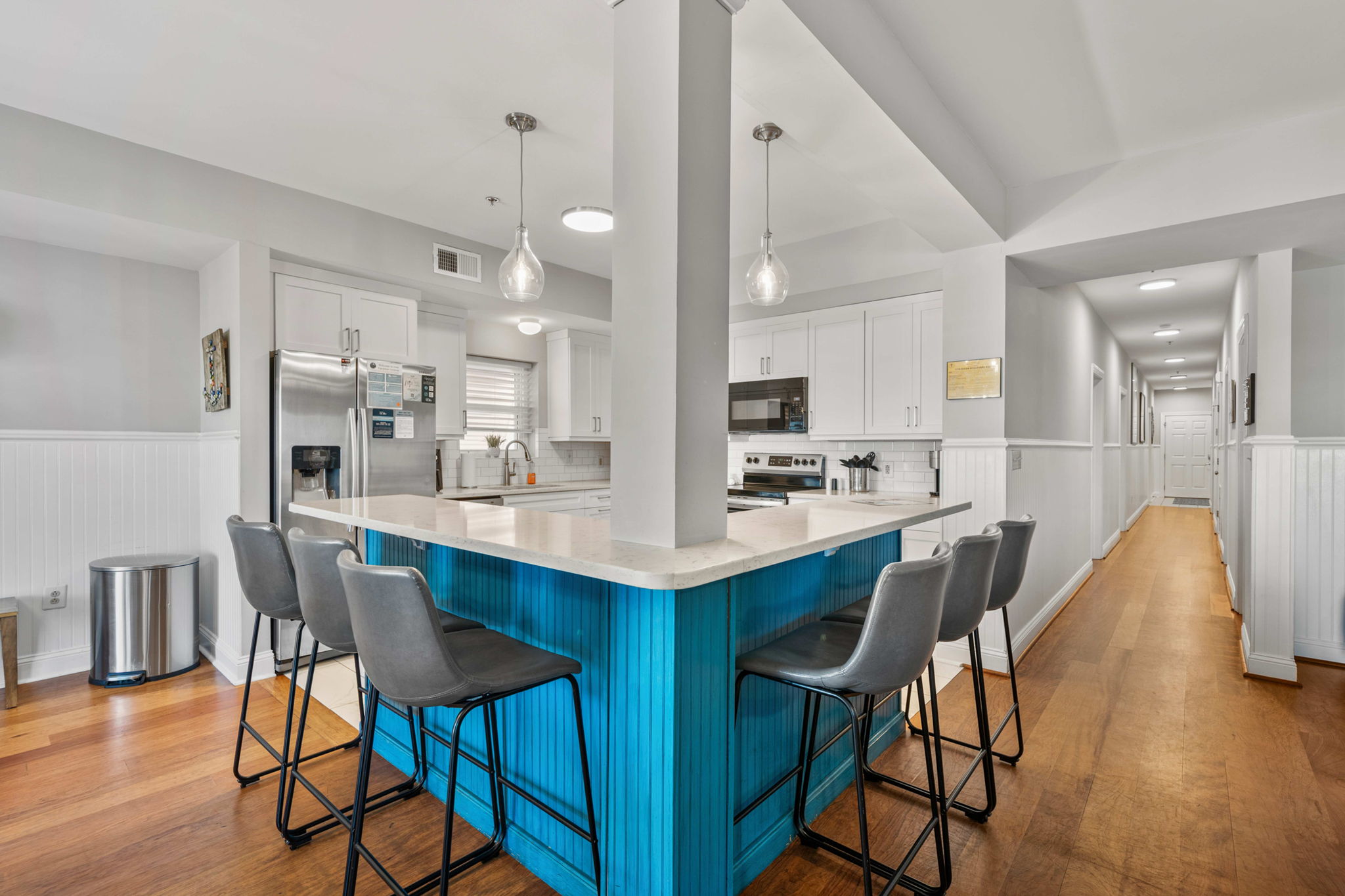 Kitchen  | Morning Sunrise | 302 Oceanview | 1116 Ocean Blvd, Isle of Palms, SC | IOP Escapes
