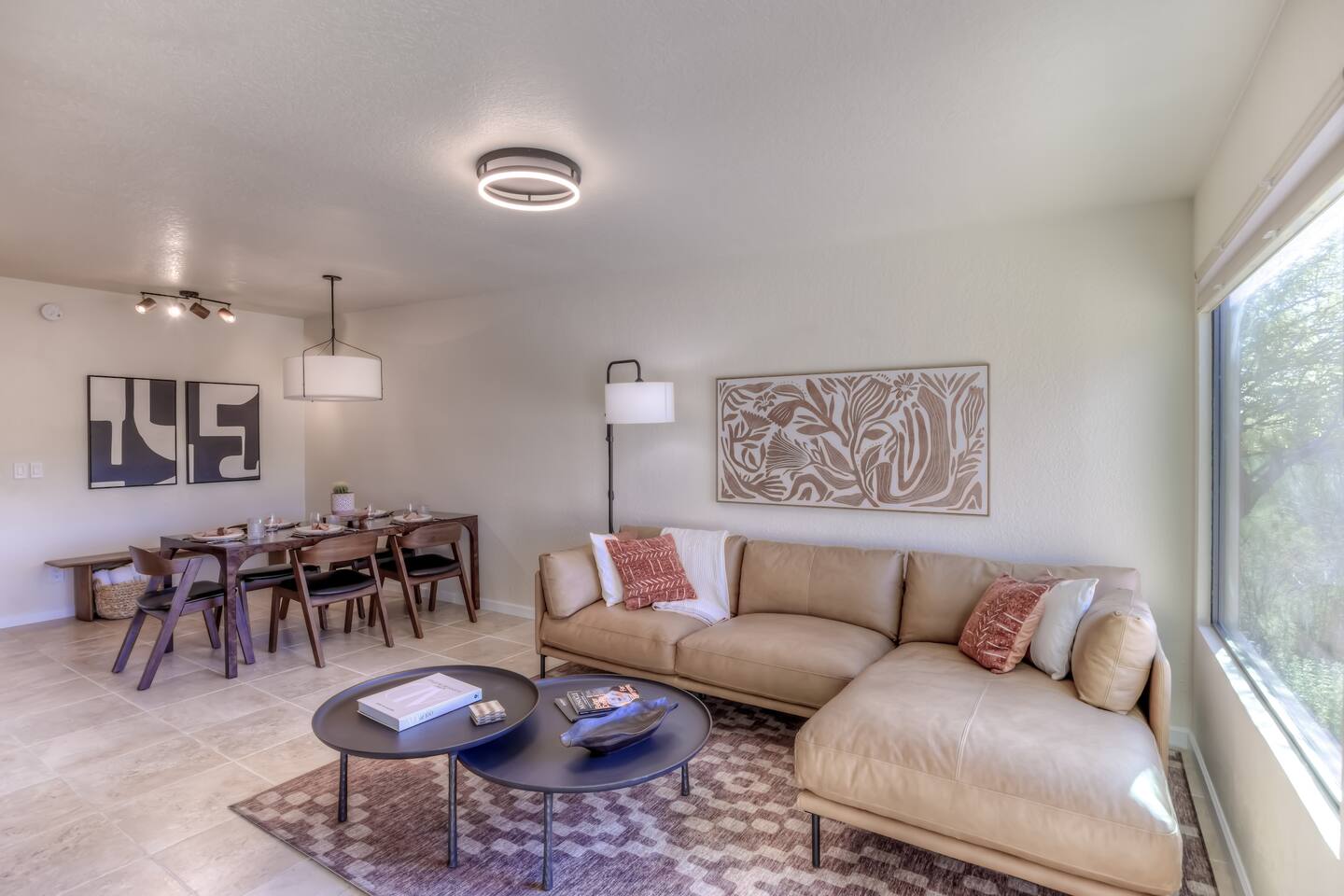 Living and Dining Rooms