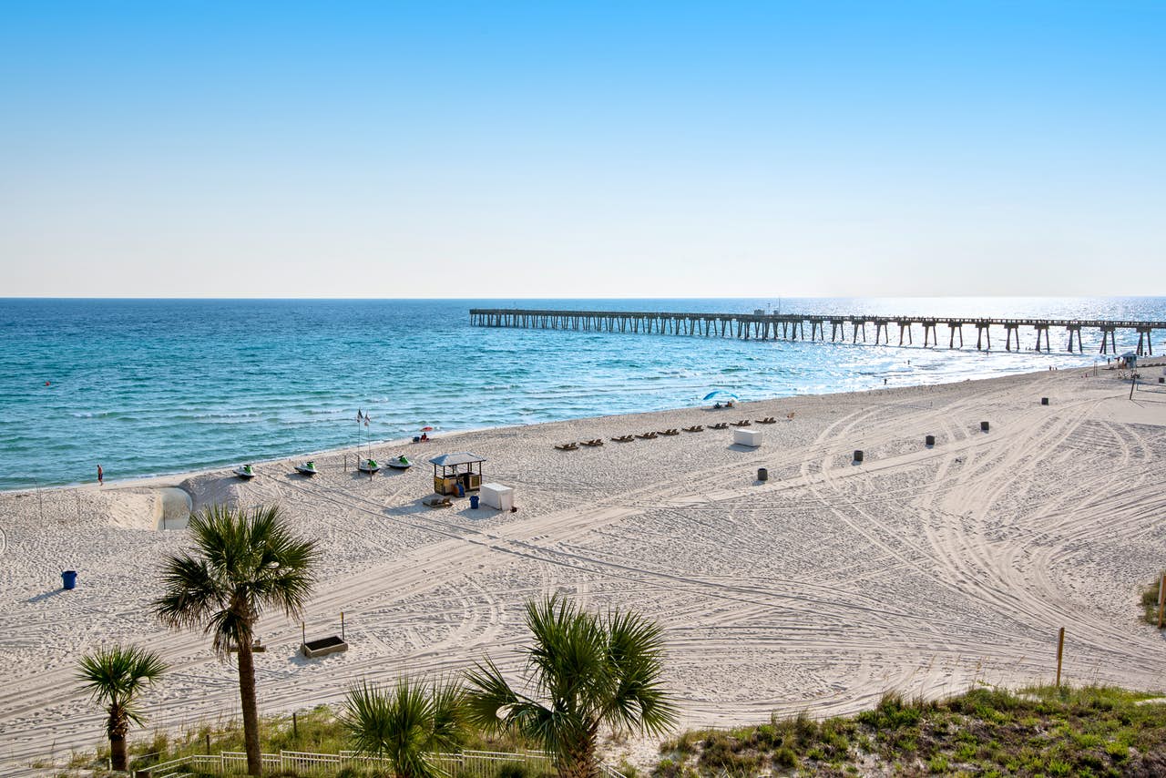 Walk to the Pier at Pier Park