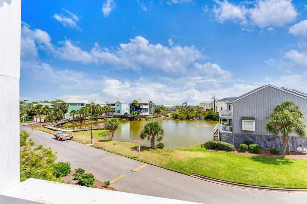 View from bay window