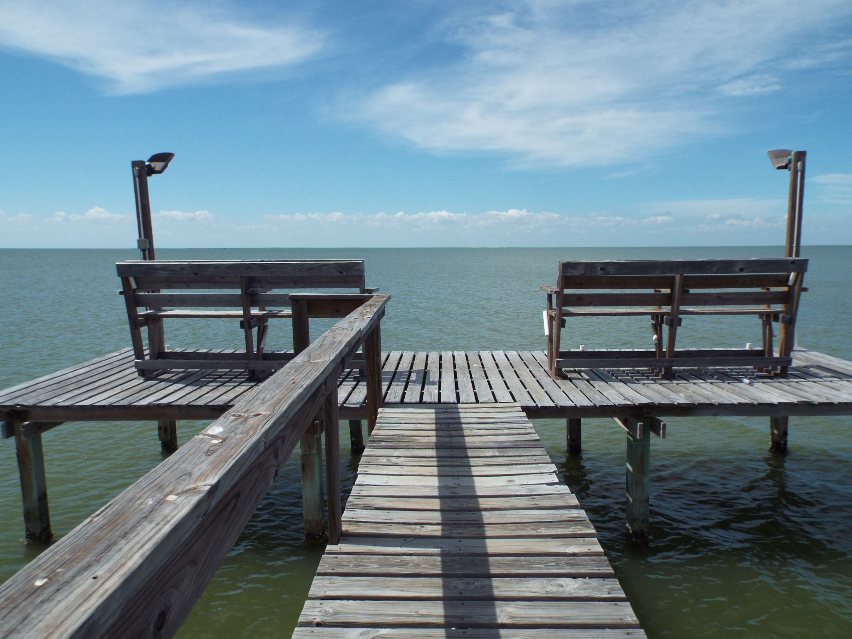 Built in benches and rod holders