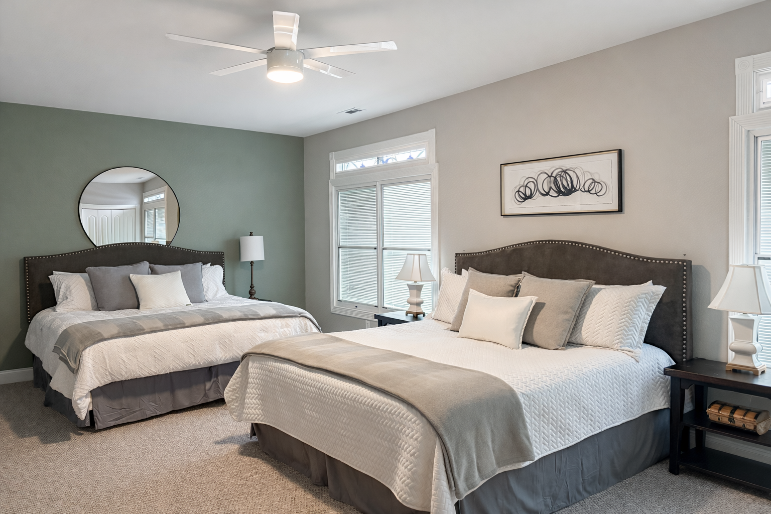 Rest peacefully in the 2 luxurious king-sized beds, designed for ultimate relaxation.