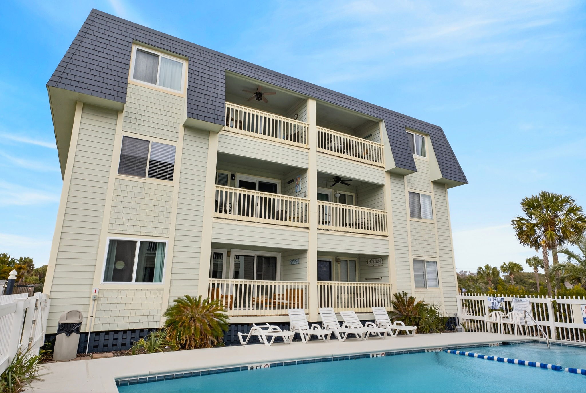 Complex Pool | Beach Break | IOP Escapes Vacation Rentals | 1400 Ocean Blvd 106B, Isle of Palms SC