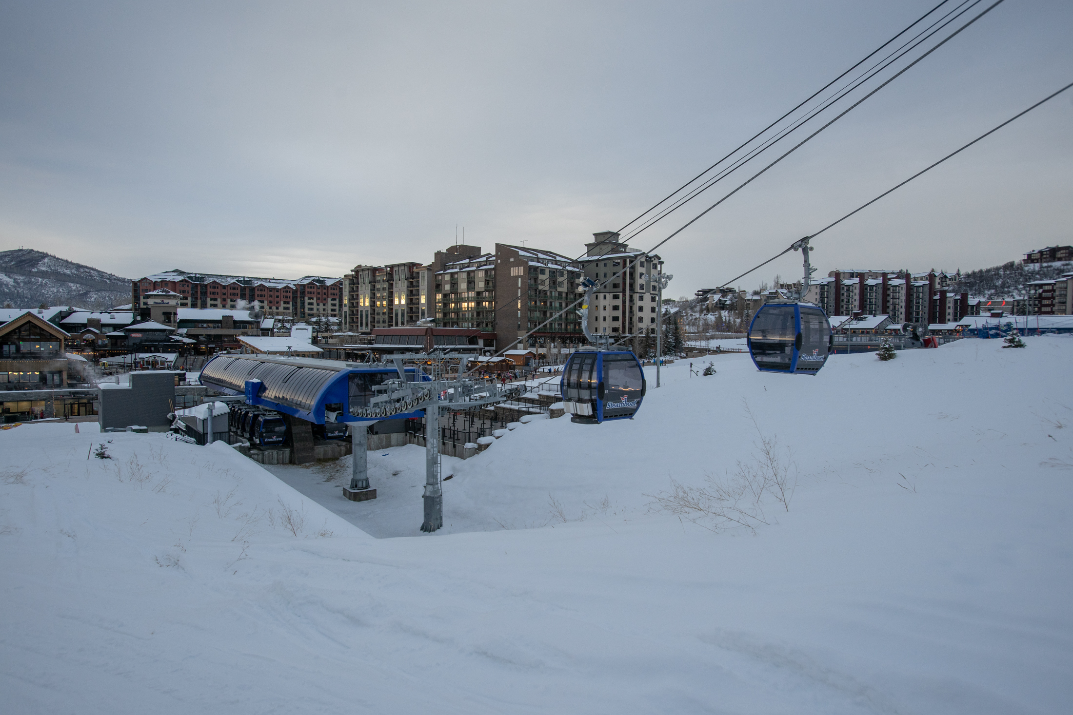 Gondola View from Slope Access