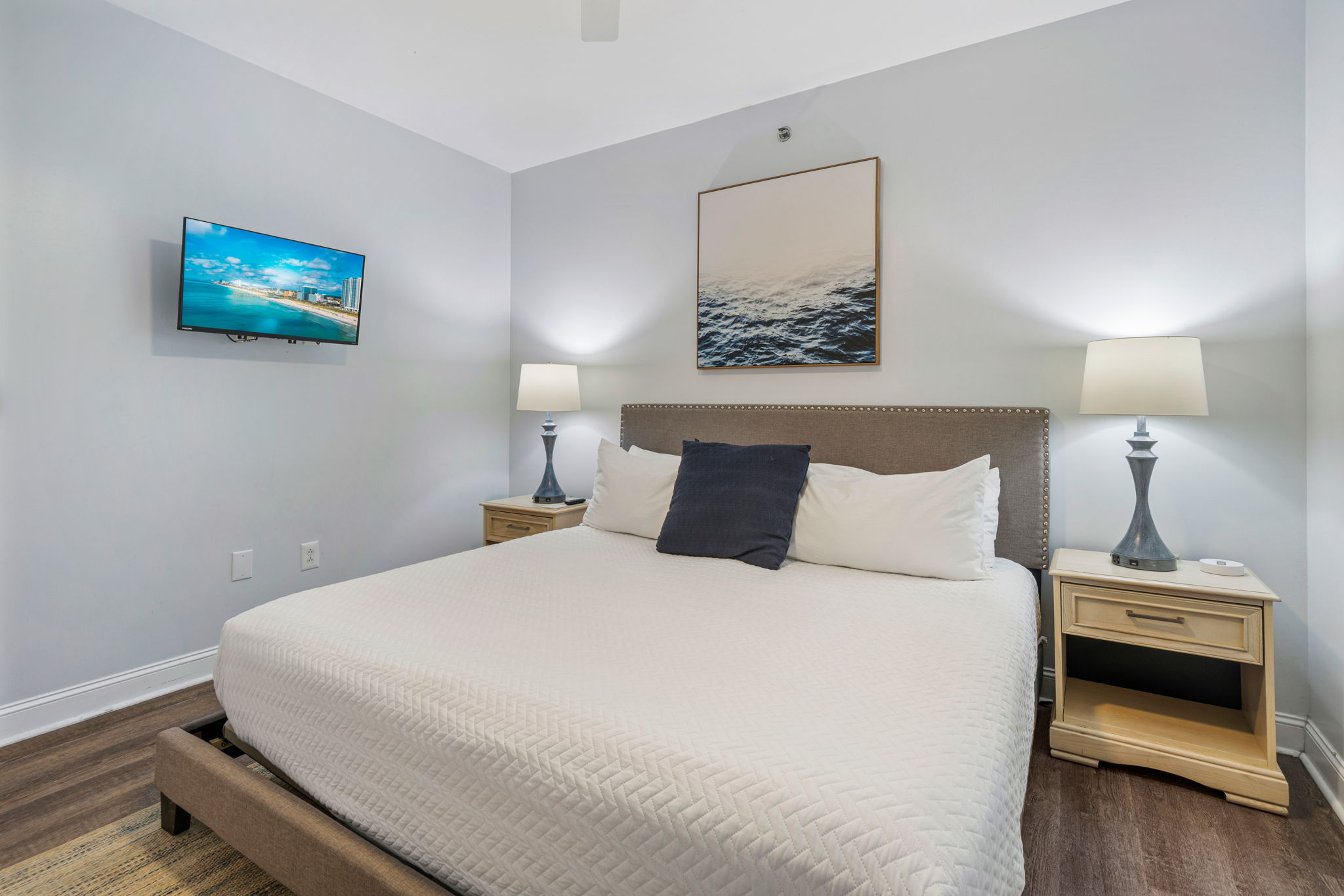 King Bedroom 2 | Starfish | Oceanview 101 | 1116 Ocean Blvd, Isle of Palms, SC | IOP Escapes