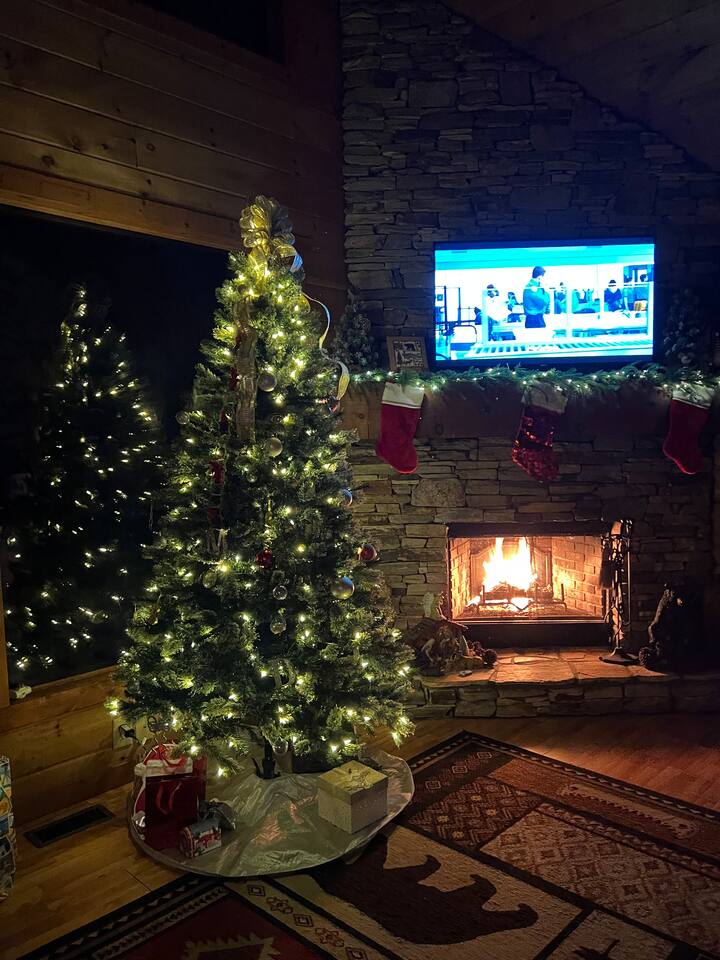 Around the Holidays The Fireplace becomes the Heart of the Home