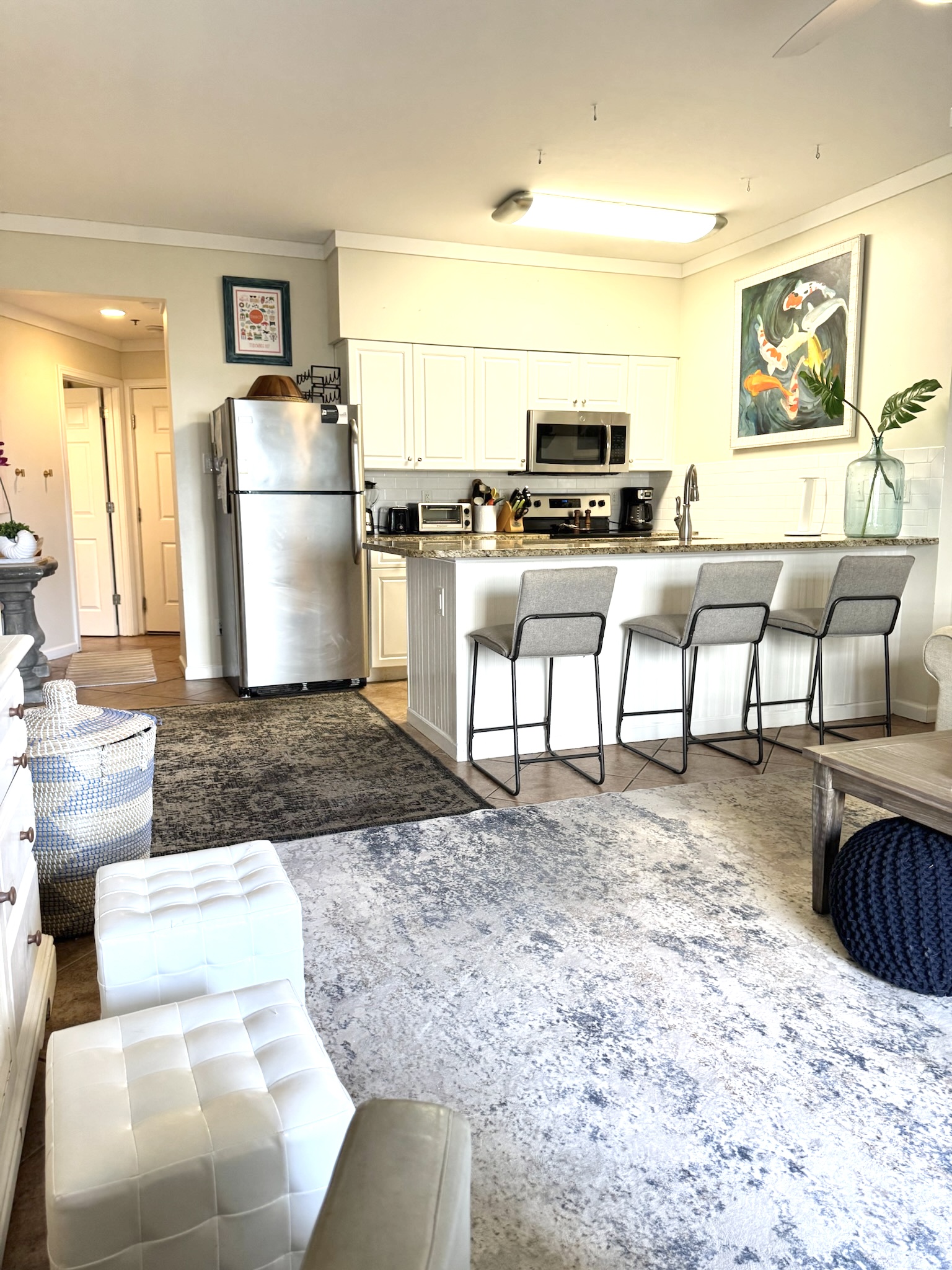 Living Room looking at Kitchen