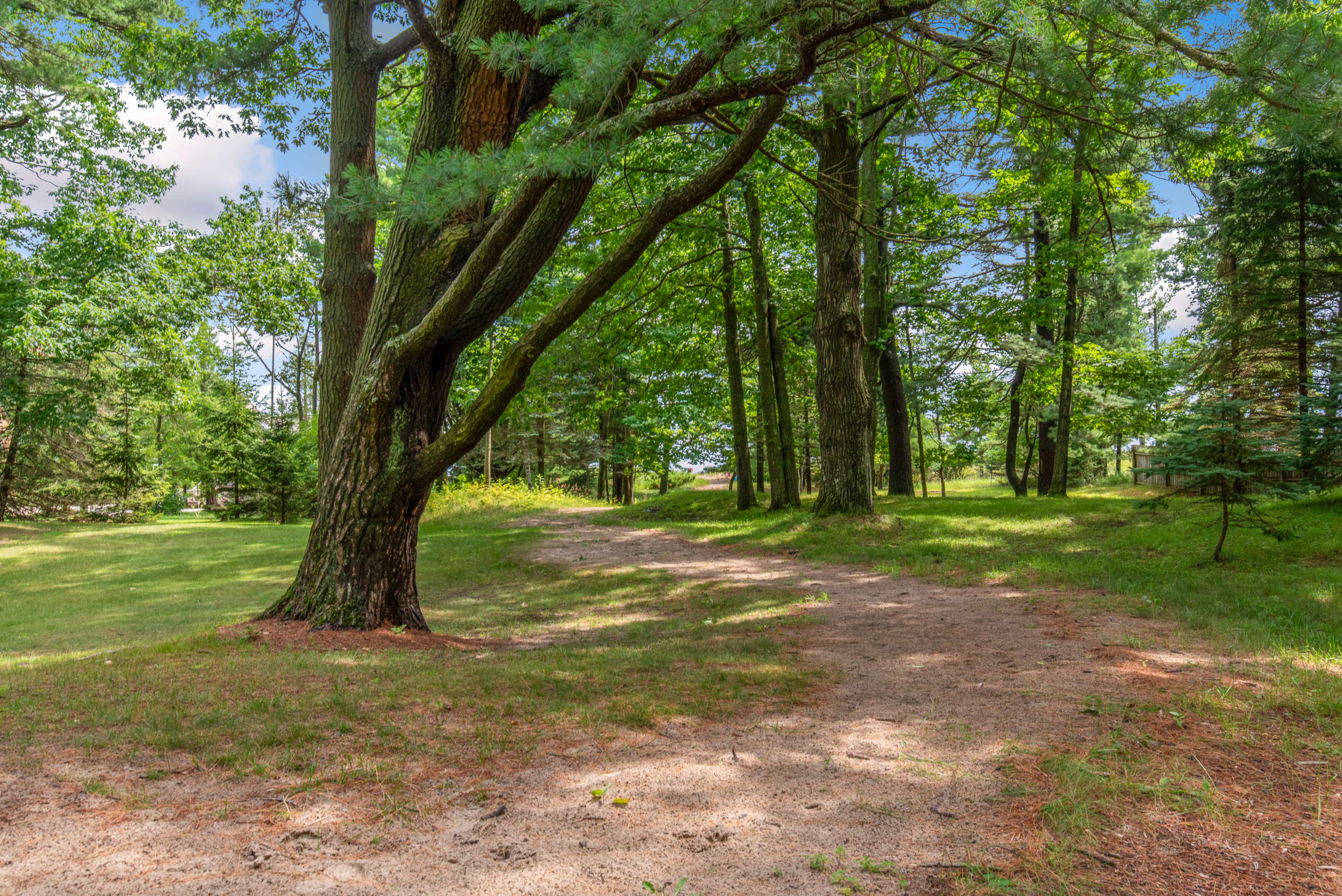 Path to private beach.