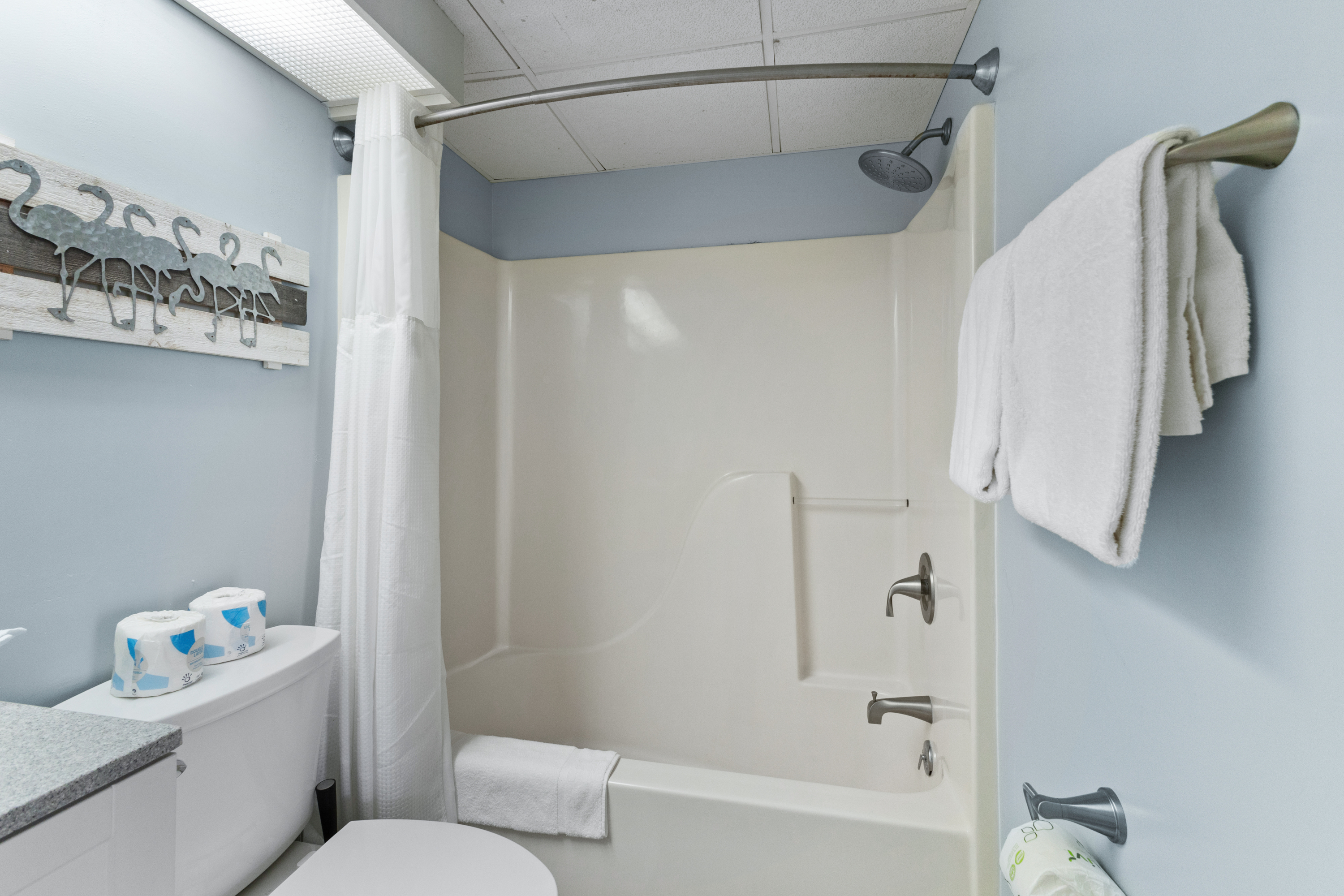 Master bath combination tub/shower