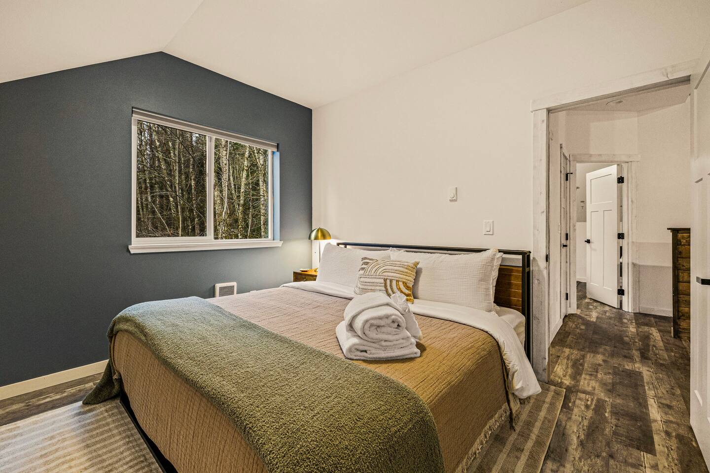 Bedroom #2 - Plenty of warm blankets and pillows for your convenience