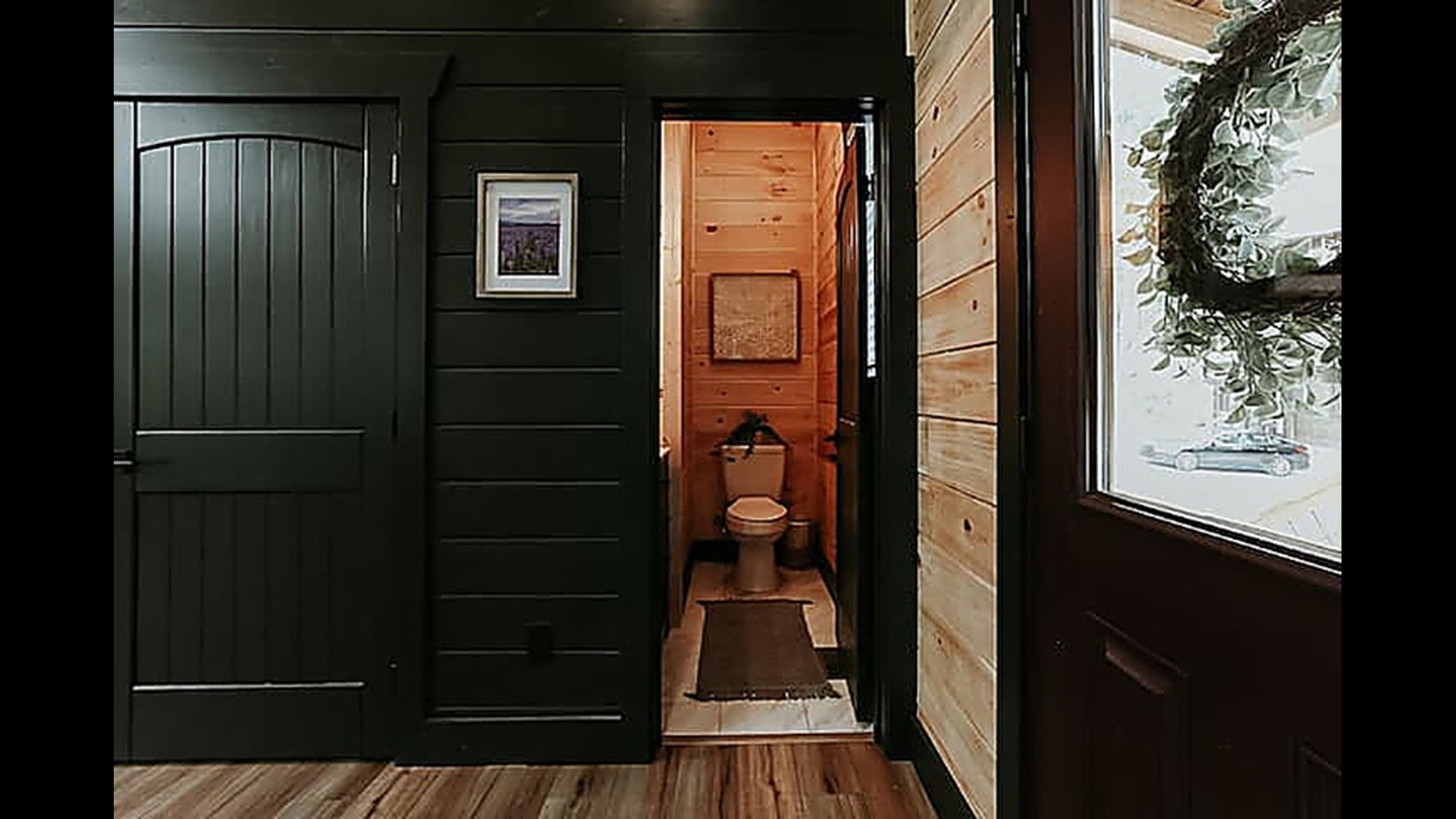 A warm blend of rustic wood and modern finishes