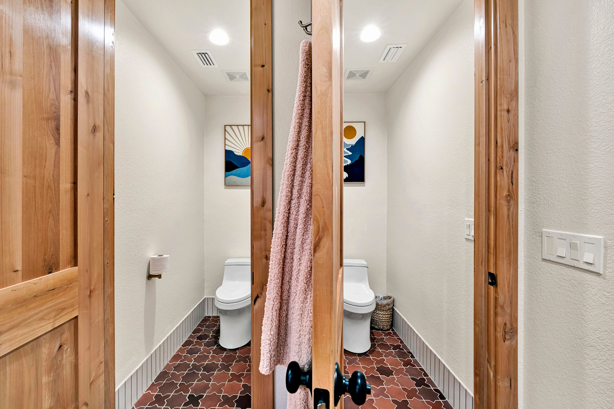 His and Hers Bathrooms!