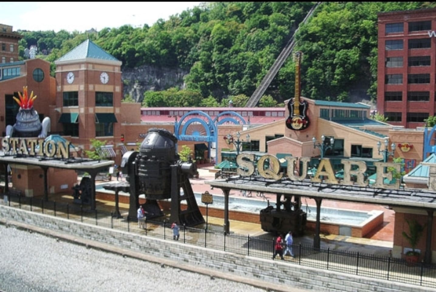 miles approximately per Google maps.  Do a Google search for more details and exact directions.