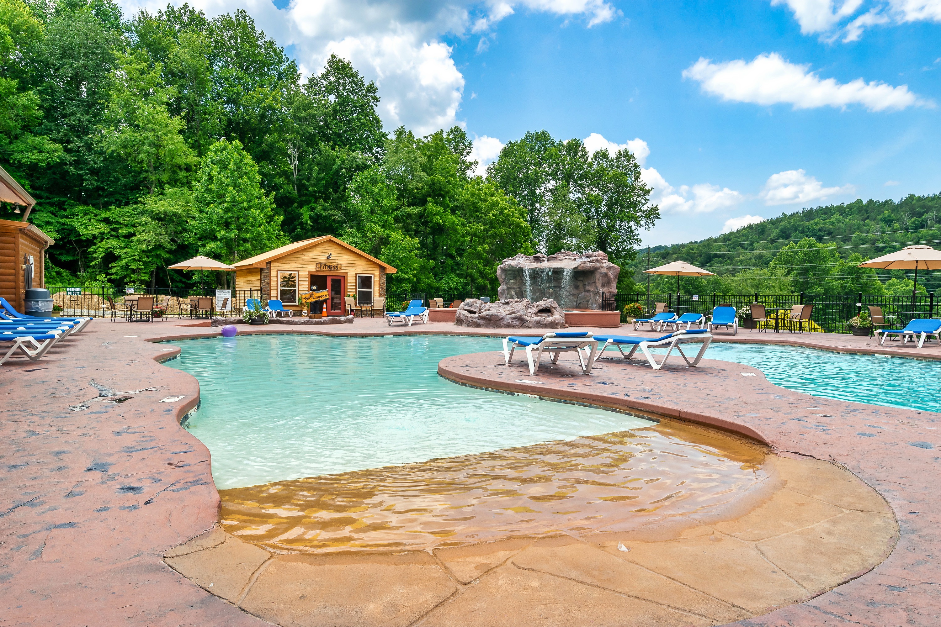 The resort pool is amazing!