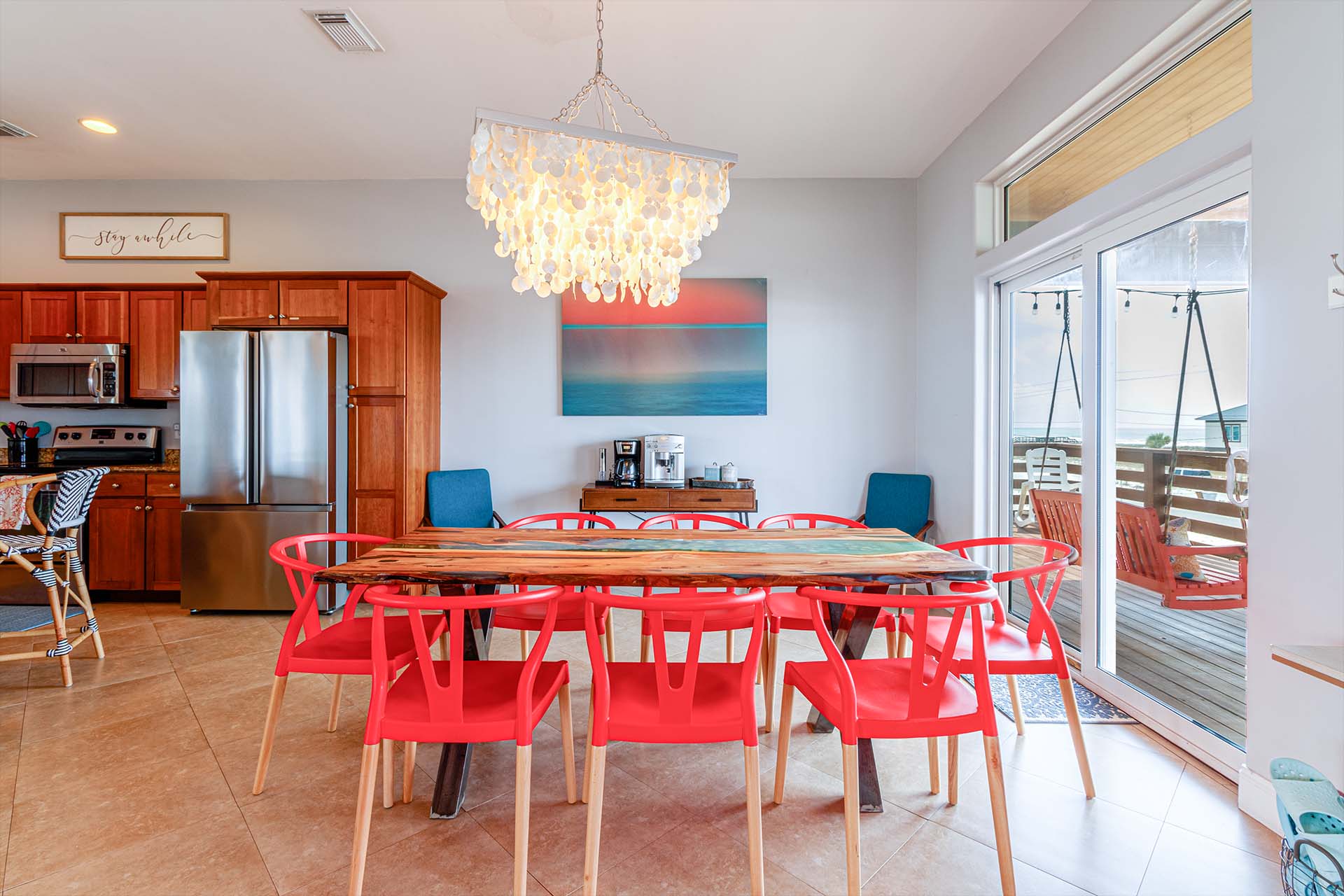 Enjoy a hearty home-cooked meal.