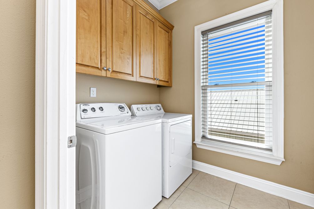 In-unit washer and dryer