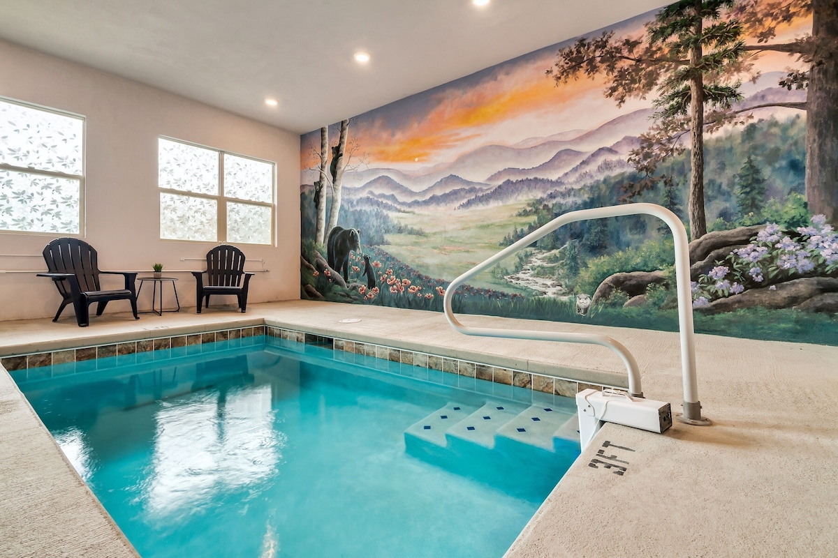 Relax on poolside loungers while keeping an eye on the kids having a blast.The indoor pool offers a high level of privacy, so you can enjoy quality family time without any interruptions. Jump in, make a splash, and create lasting memories with your loved