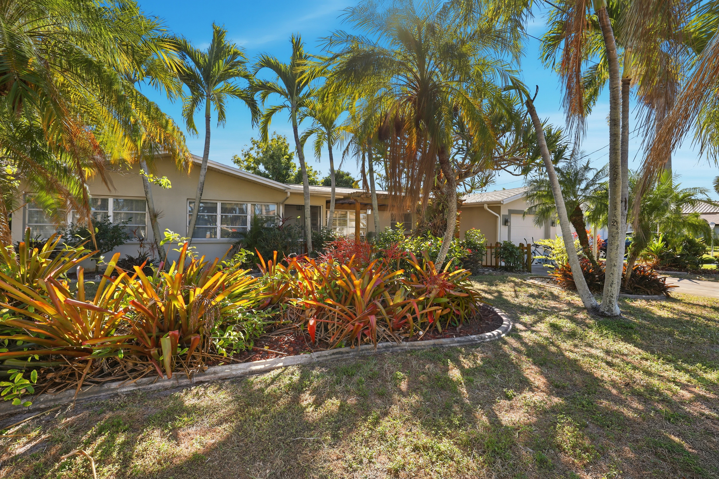 Exterior of the home