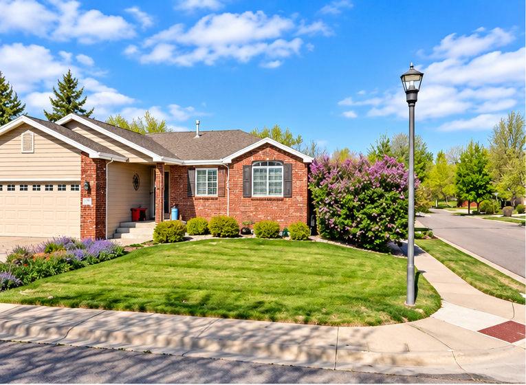 Front of home