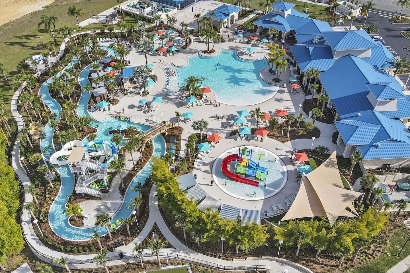 Discover the world-class amenities at Windsor Island Resort, including a stunning pool, lazy river, and endless fun for the whole family