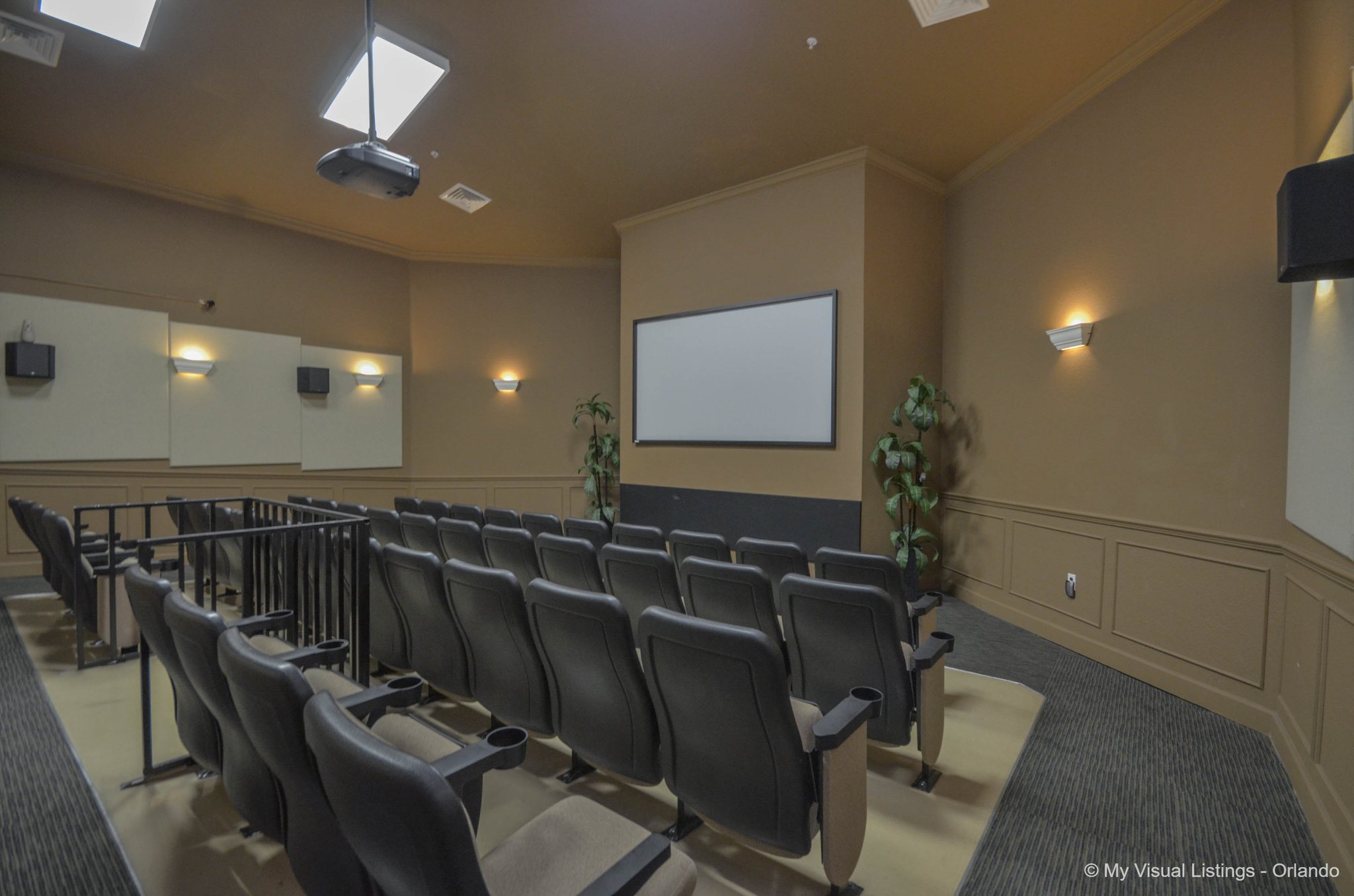 Resort free movie theater
