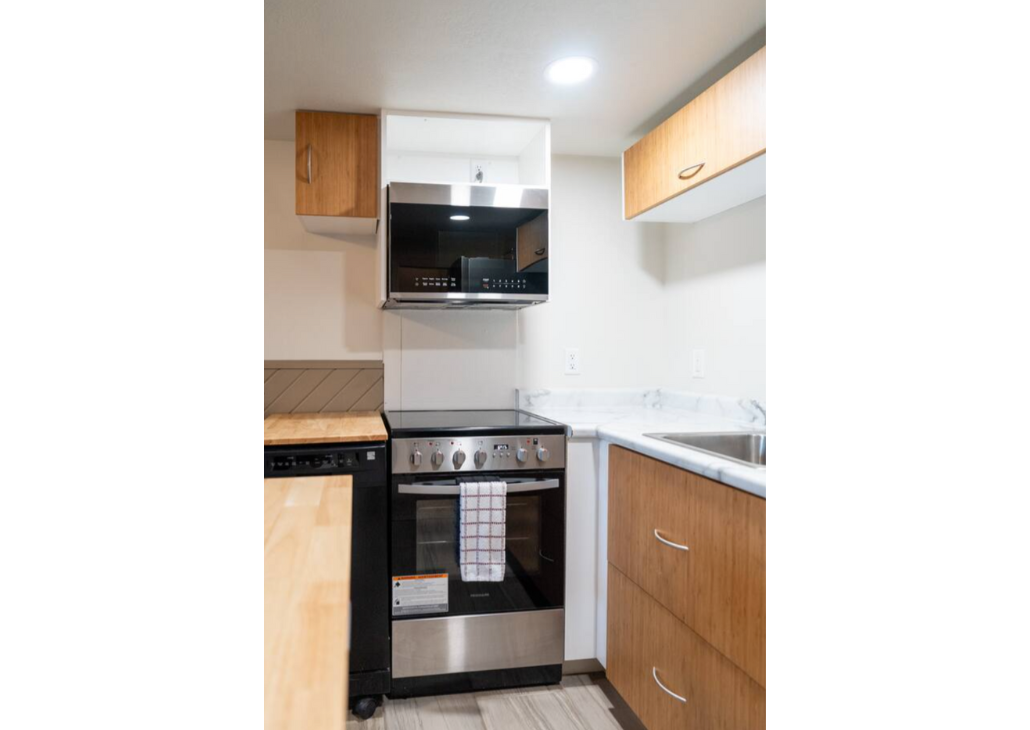 Lower level Kitchen.