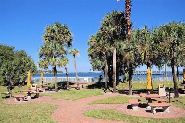 Grilling and picnic area 