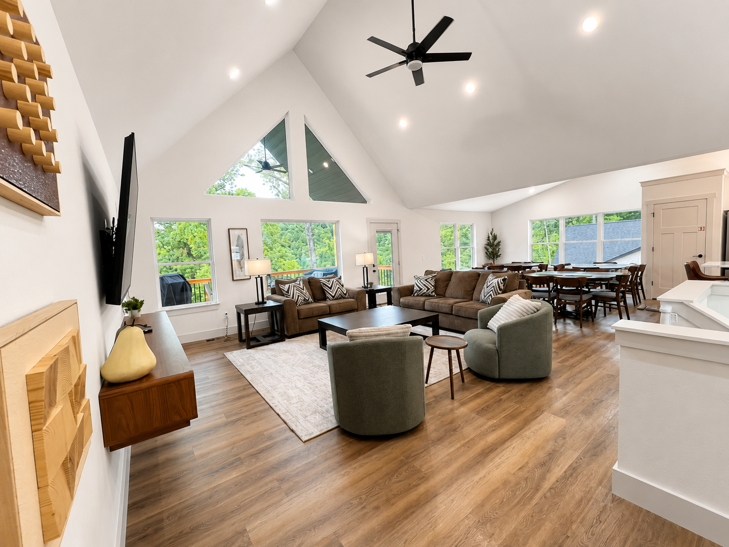 Main floor view
