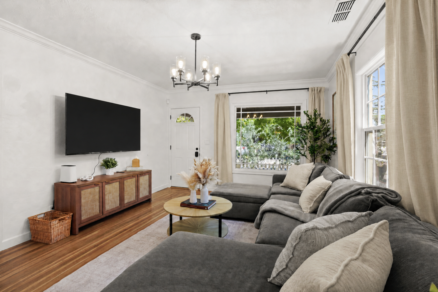 Settle in with a movie after a day of wine tasting