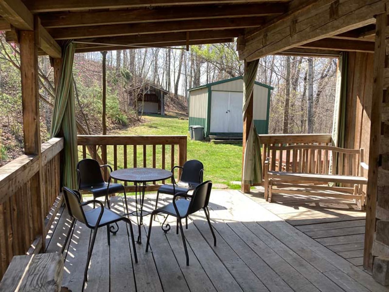 covered porch