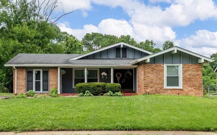 Welcome to our classic brick beauty with a warm feel house!